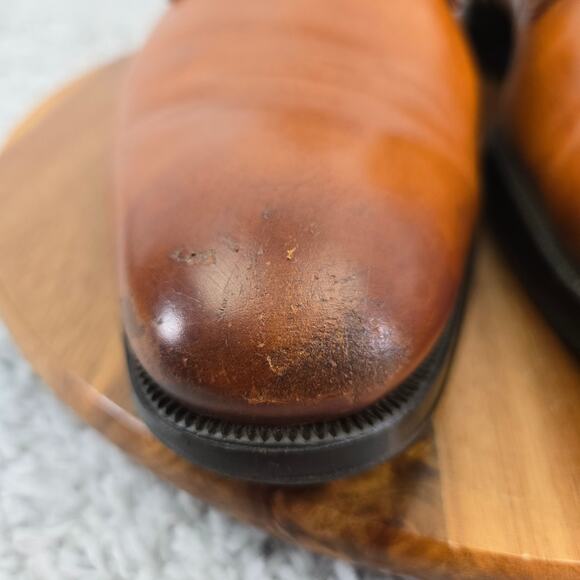 To Boot New York Brown Suede Plain Toe Casual Derby Oxford Dress Shoe Mens 10 - Picture 5 of 16